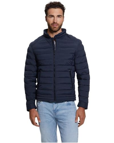 Guess GIUBBOTTO GIACCA IMBOTTITA GIUBBINO PIUMINO UOMO INVERNALE M3YL15WFHC2 Taglia L Colore principale BLUE