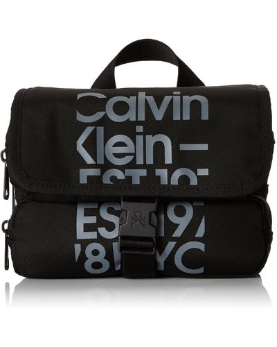 Calvin Klein Jeans Essential Waschbeutel Taschen Und Geldbörsen Schwarz ONE Size