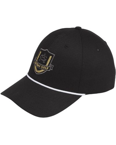 adidas Vintage 6 Panel Golf Hat - Black