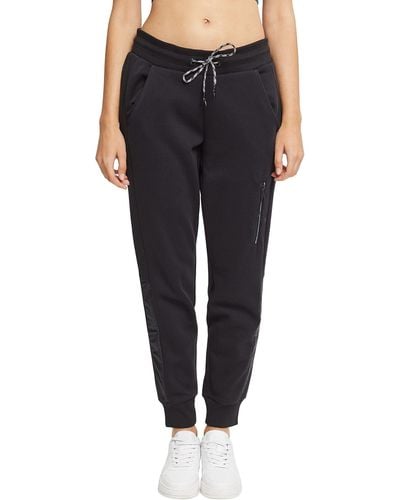 Esprit Sports K_sweat Trousers Yoga - Black