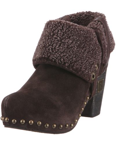 Replay Shade Dark Brown Ankle Boot Gww03.002.c0001l.559 4 Uk