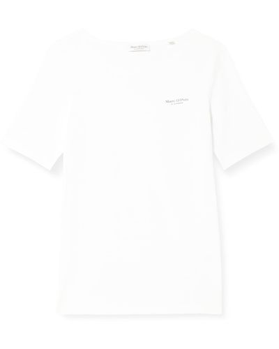 Marc O' Polo B01218351003 T-Shirt - Bianco