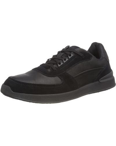 Clarks Racelite Move Sneakers Voor - Zwart