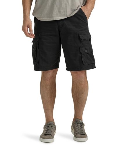 Lee Jeans Dungarees Belted Wyoming Cargo Short - Black