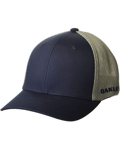 Oakley 's Golf Cresting Trucker Hat Cap - Blue