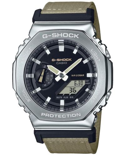 G-Shock Analogico GM-2100C-5AER - Metallizzato