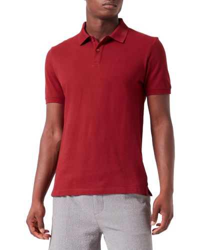 S.oliver Polo-Shirt Kurzarm - Rot