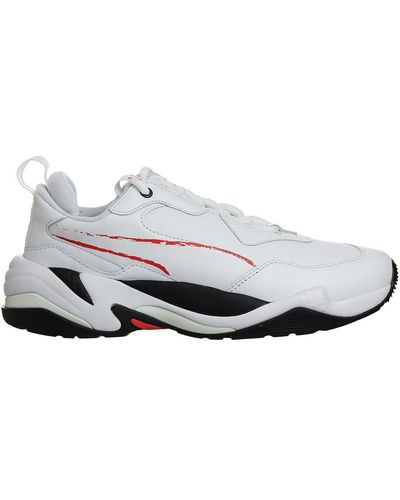 Puma thunder leather white sale
