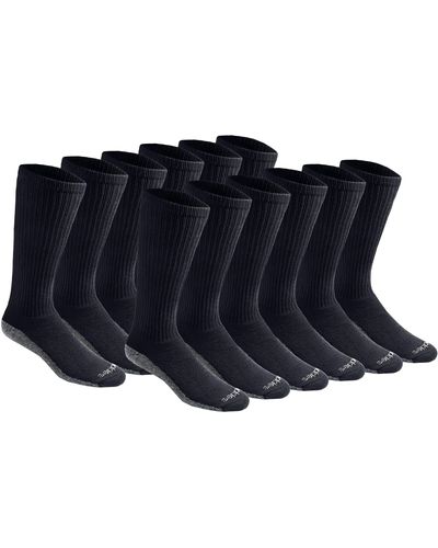 Dickies S Multi-pack Dri-tech Moisture Control Boot-length Socks - Blue