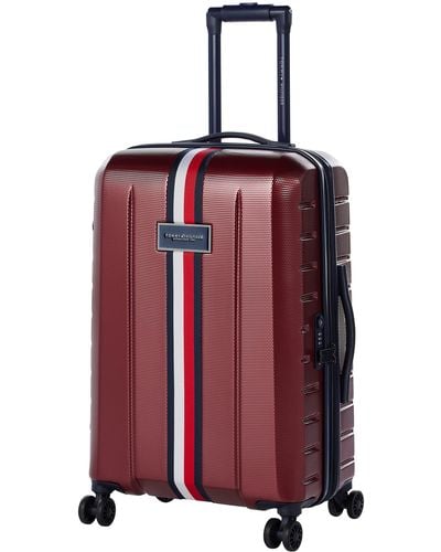 Tommy Hilfiger Riverdale Hardside Spinner Luggage - Red