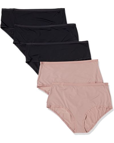 Amazon Essentials Mid Rise Underwear - Black