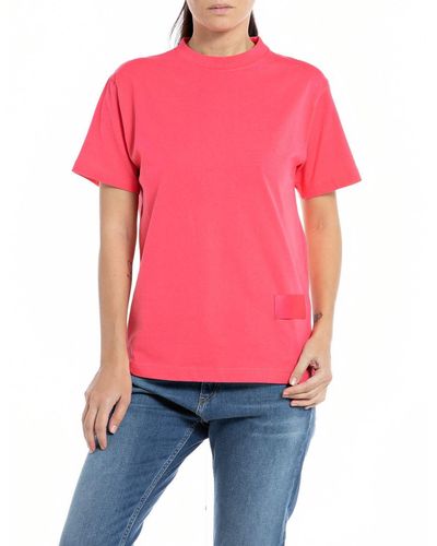 Replay W3591m T-Shirt - Rouge