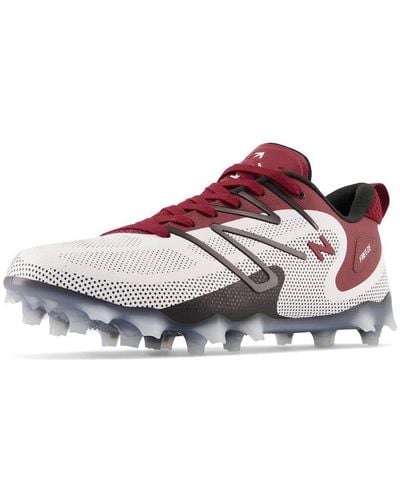 New Balance Freezelx V4 Low Lacrosse Shoe - Red