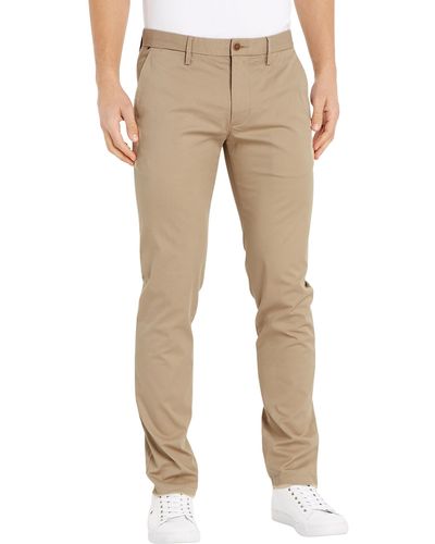 Tommy Hilfiger Bleeker Chino 1985 Pima Cotton Trousers - Natural
