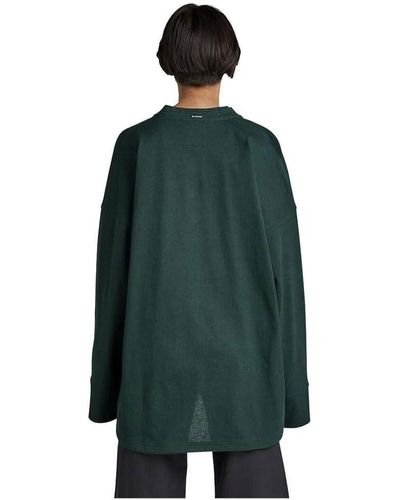 G-Star RAW Sleeve Gr Oversized Sweater - Groen