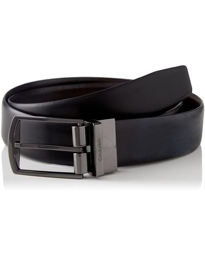 Calvin Klein Adj/rev Domed 35mm K50k509948 Belts - Black