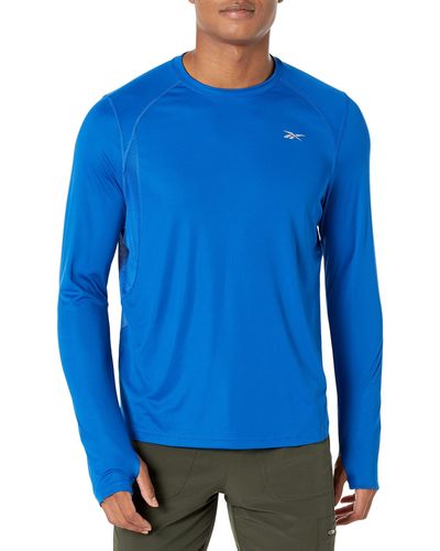 Reebok Running Long Sleeve T-shirt - Blue