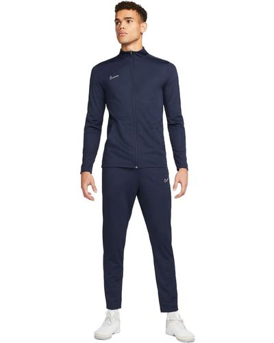 Nike DV9753-451 M NK DF ACD23 TRK Suit K BR Tracksuit Hombre OBSIDIANA/OBSIDIANA/Blanco Tamaño L - Azul