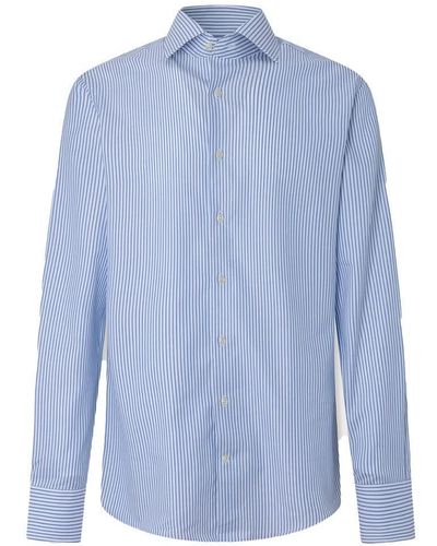Hackett Royal Oxford Stripe Shirt - Blue