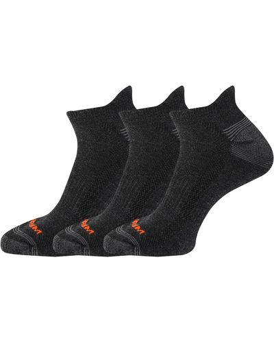 Merrell Repreve Cushioned Low Cut Tab Socks 3-pair - Black