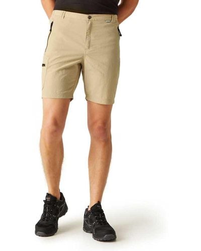 Regatta Leesville Ii Multi Pocket Walking Shorts - Natural