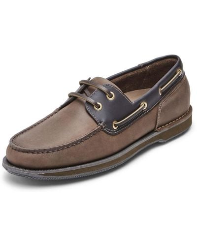 Rockport Perth Pull Up Boat Shoe - Multicolour