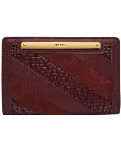 Fossil Liza Multifunction Wallet - Red