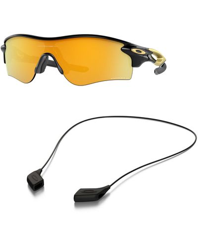 Oakley Oo9206 Sunglasses Bundle: Oo 9206 Radarlock Path - Metallic
