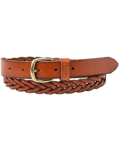 Levi's Braid Belts - Brown