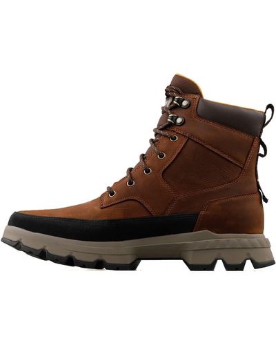 Timberland S Originals Ultra Leather Rust Boots 11 Uk - Brown