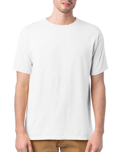 Hanes Originals Garment Dyed T-shirt - White