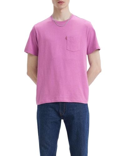 Levi's Classic Pocket Tee Sweater - Pink