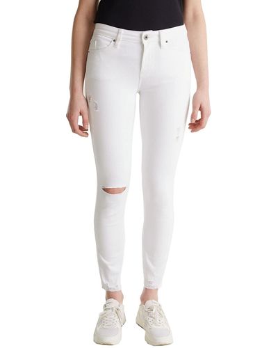 Esprit Skinny Vintage Jeans - White