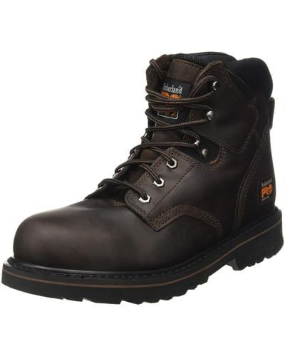 Timberland 6 in Pit Boss Fire and Safety Shoe - Schwarz