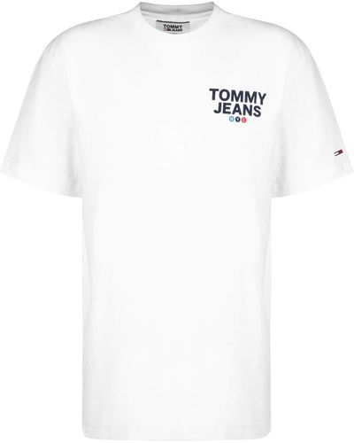 Tommy Hilfiger TJM Train Photo Tee Freizeithemd - Weiß