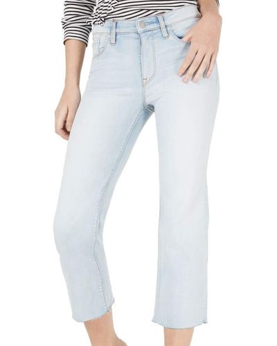 Hudson Jeans Jeans Stella Midrise Crop 5 Pocket Jean - Blue