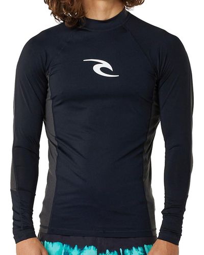 Rip Curl Black - Uv Sun Protection And Spf - Blue