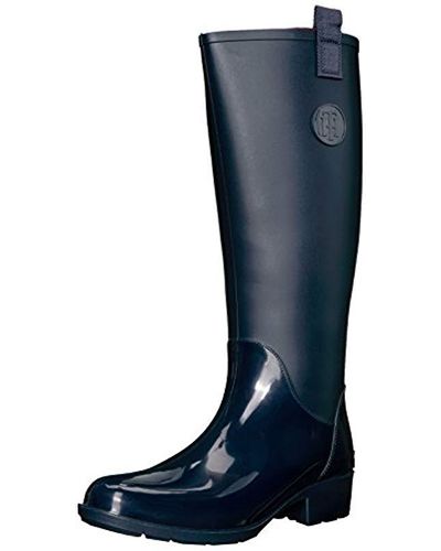 tommy rain boots