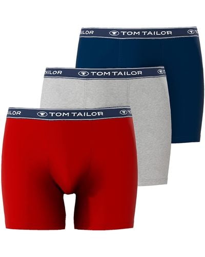 Tom Tailor Boxershorts - Rot