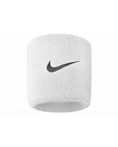 Nike (white) Adults Swoosh Wristband