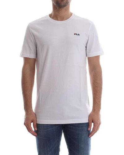 Fila T-Shirt Uomo ica Corta - Bianco