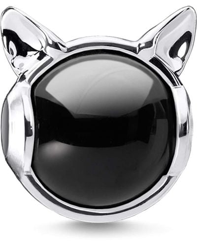 Thomas Sabo Silver Bead Charm K0328-024-11 - Black