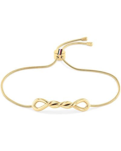 Tommy Hilfiger Jewellery Women's Stainless Steel Chain Bracelet Yellow Gold - 2780712 - Black