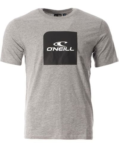 O'neill Sportswear T-Shirt Grigio Uomo Cubo