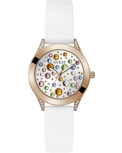 Guess Gw0678l4 Ladies Mini Wonderlust Watch - Metallic