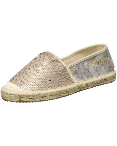 s oliver espadrilles pailletten