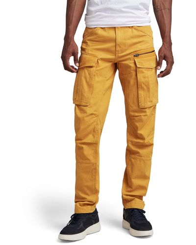 Pantalones, pantalones de vestir y chinos en Amarillo de hombre | Lyst