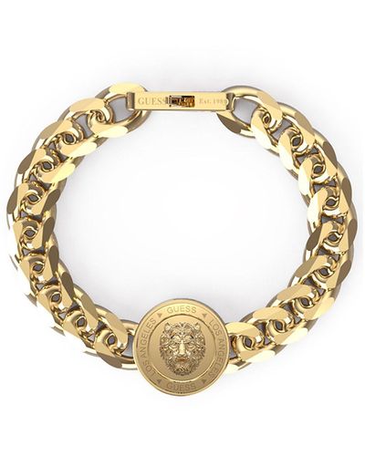 Guess Pulsera Lion King JUMB01314JWYGS hombre - Metallizzato