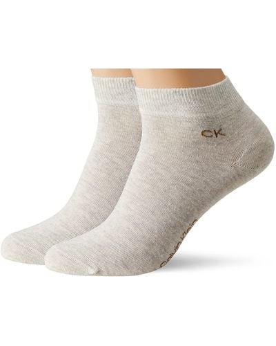 Calvin Klein Quarter Socks - Multicolour