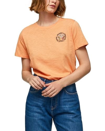 Pepe Jeans Onix T-Shirt - Orange